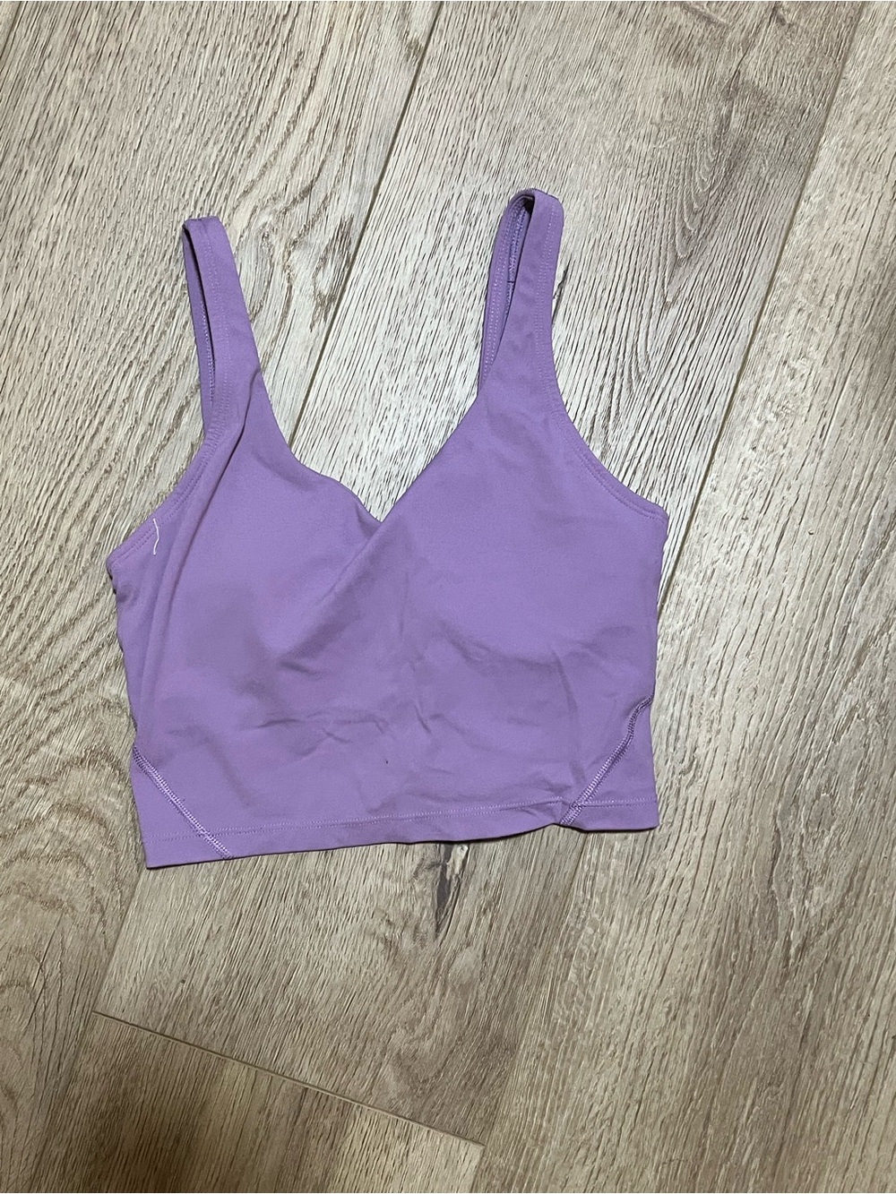 lululemon athletica Lilac V-Neck Seamless Bralette